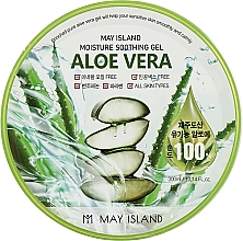 Kup Uniwersalny żel do ciała z aloesem - May Island Aloe Vera 100% Moisture Soothing Gel