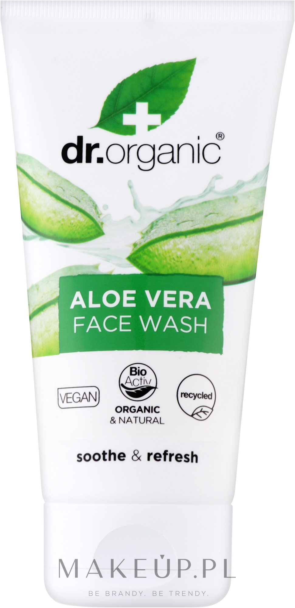 Żel do mycia twarzy z ekstraktem z aloesu - Dr Organic Bioactive Skincare Organic Aloe Vera Face Wash — Zdjęcie 150 ml