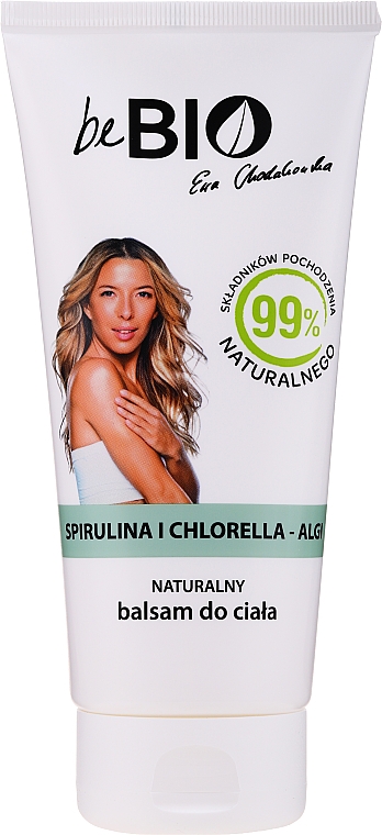Balsam do ciała Spirulina i chlorella - BeBio Natural Spirulina & Chlorella Algae Body Lotion — Zdjęcie N3