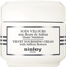 Kup Odżywczy krem do twarzy z kwiatami szafranu - Sisley Soin Velours Velvet Nourishing Cream With Saffron Flowers 