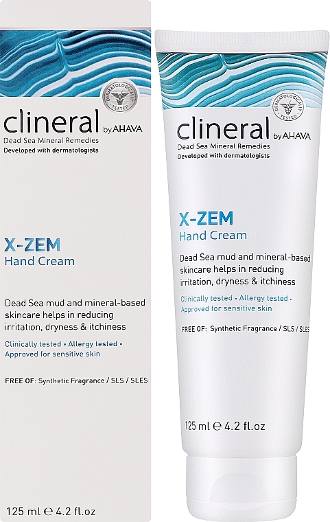 Odżywczy krem do rąk - Ahava Clineral X-Zem Hand Cream — Zdjęcie N2