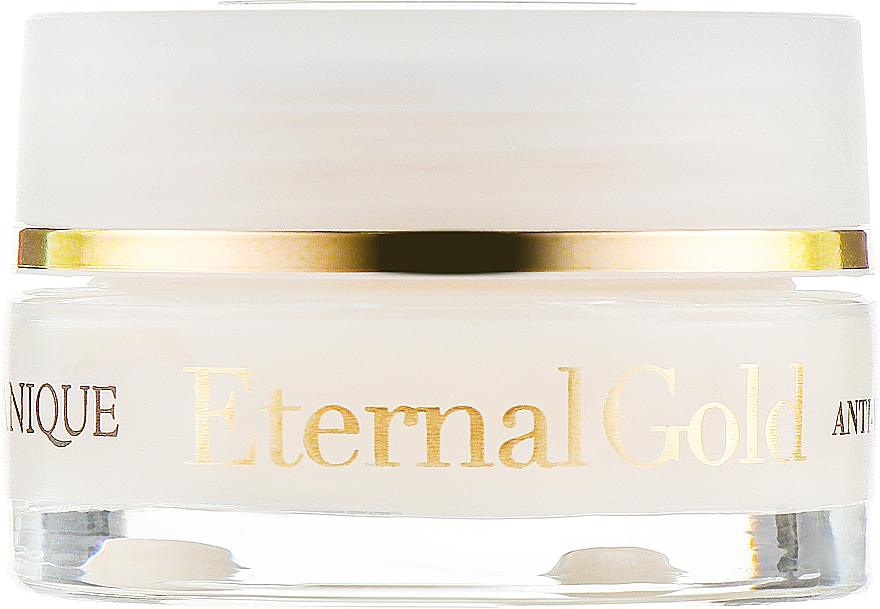 Złoty krem przeciwzmarszczkowy na okolice oczu - Organique Eternal Gold Golden Anti-Wrinkle Eye Contour Cream — Zdjęcie N1