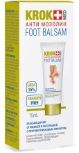 Przeciwgrzybiczy balsam do stóp na modzele i odciski Antimozolin - FBT Krok Med Foot Balm — Zdjęcie N1