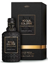 Maurer & Wirtz 4711 Acqua Colonia Absolue Midnight Sandal - Woda perfumowana — Zdjęcie N2