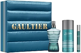 Jean Paul Gaultier Le Male - Zestaw (edt 75 ml + edt 10 ml + deo 150 ml) — Zdjęcie N1
