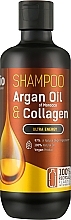 PRZECENA! Szampon do włosów z olejem arganowym i kolagenem - Bio Naturell Argan Oil of Morocco & Collagen Ultra Energy Shampoo * — Zdjęcie N2