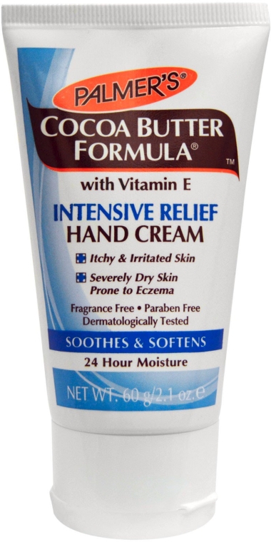 Intensywnie kojący krem do rąk z masłem kakaowym - Palmer's Cocoa Butter Formula Intensive Relief Hand Cream — Zdjęcie N1