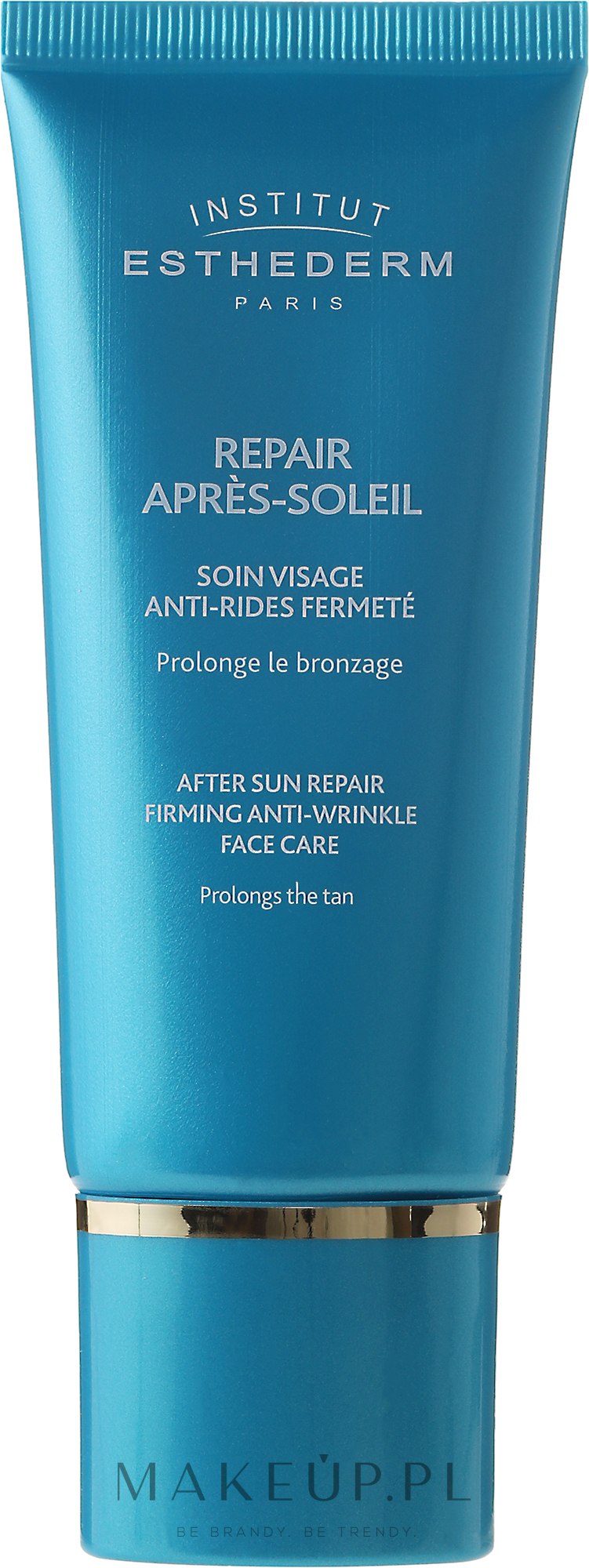 Naprawczy krem przeciwzmarszczkowy do twarzy po opalaniu - Institut Esthederm After Sun Repair Firming Anti-Wrinkle Face Care — Zdjęcie 50 ml