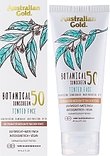 Krem BB do twarzy SPF 50 - Australian Gold Botanical Sunscreen Tinted Face BB Cream SPF 50 — Zdjęcie N2