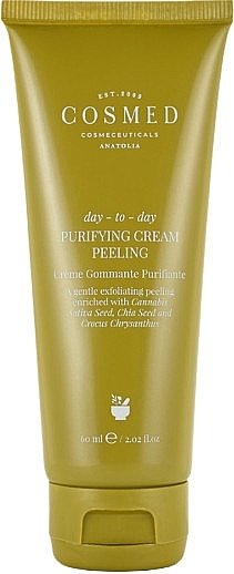 Oczyszczający krem-peeling do twarzy - Cosmed Day To Day Purifying Cream Peeling — Zdjęcie N1
