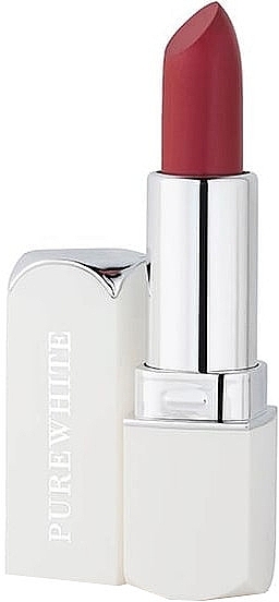 PRZECENA! Kremowa szminka do ust - Pure White Cosmetics Purely Inviting Satin Cream Lipstick * — Zdjęcie N1