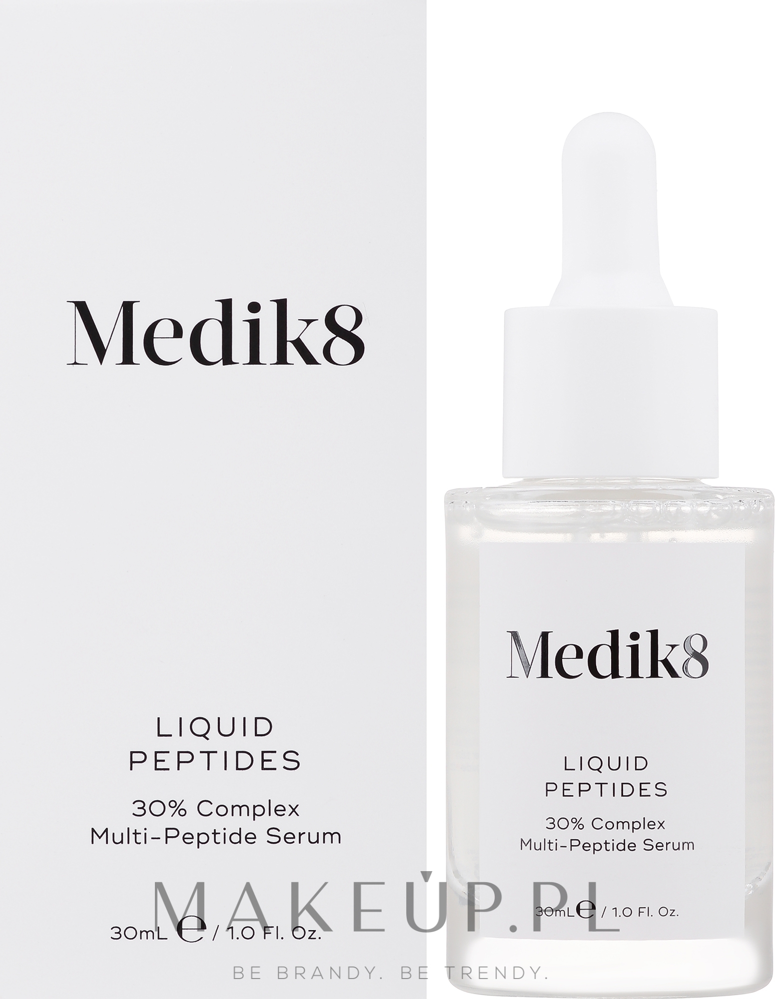 Intensywnie nawilżające serum peptydowe - Medik8 Liquid Peptides Serum — Zdjęcie 30 ml