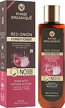 Kup Naturalny balsam ajurwedyjski wzmacniający włosy - Khadi Organique Red Onion Hair Conditioner