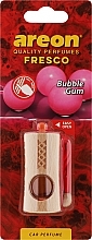 Kup Odświeżacz powietrza do samochodów Bubble Gum - Areon Fresco New Bubble Gum Car Perfume