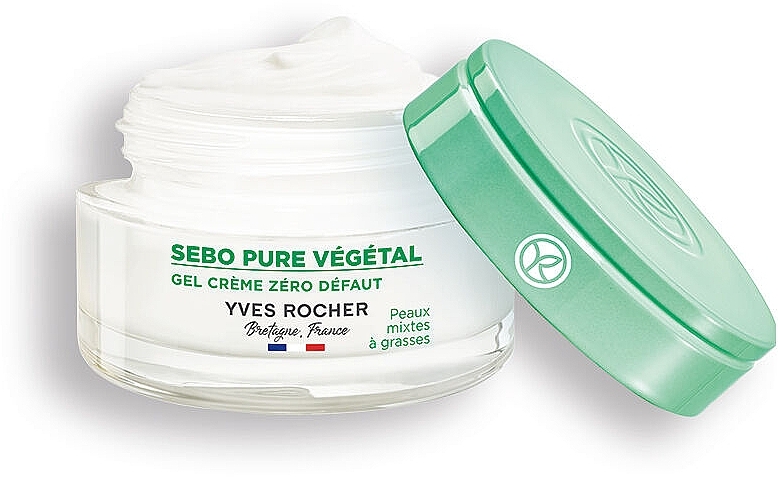 Żel-krem do twarzy - Yves Rocher Sebo Pure Vegetal Zero Blemish Gel Cream — Zdjęcie N2