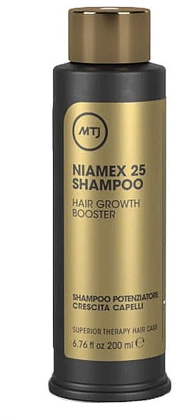 Szampon z aktywatorem wzrostu do każdego rodzaju włosów - MTJ Cosmetics Superior Therapy Niamex 25 Shampoo — Zdjęcie N1