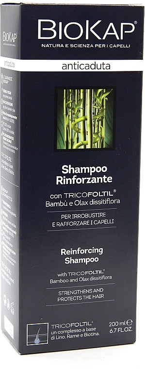 Szampon przeciw wypadaniu włosów - BiosLine BioKap Hair Loss Shampoo — Zdjęcie N4