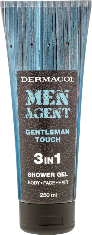 Żel pod prysznic - Dermacol Men Agent Gentleman Touch 3in1 Shower Gel — Zdjęcie N1