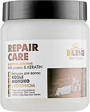Kup Balsam do włosów z keratyną do włosów suchych i zniszczonych, Kozie mleko - Bilena Milk Protein & Keratin