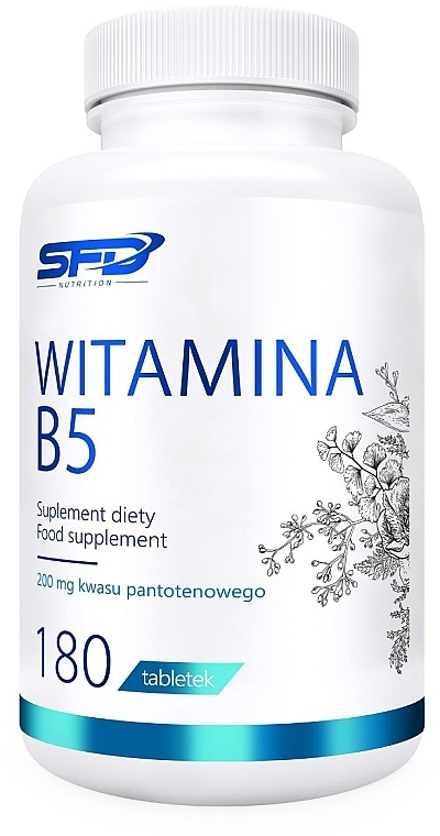 Suplement diety Witamina B5 - SFD Nutrition Vitamin B5 — Zdjęcie N1