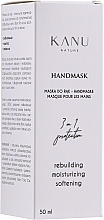 PRZECENA! Maska ochronna do rąk - Kanu Nature Hand Mask * — Zdjęcie N1