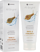 Kup Pianka oczyszczająca z mucyną ślimaka i hialuronem - Jkosmec All Bright Basic Snail And Hyaluron Foam Cleanser