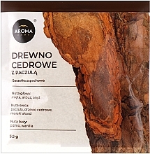 Aroma Home Basic Cedar Wood With Patchouli - Aromatyczna saszetka — Zdjęcie N1