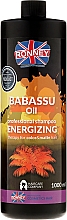 PREZENT! Energetyzujący szampon z olejem babassu do włosów farbowanych i matowych - Ronney Professional Babassu Oil Energizing Shampoo — Zdjęcie N2