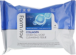 Kup Chusteczki nawilżane z kolagenem, 30 szt. - FarmStay Collagen Water Full Moist Cleansing Tissue