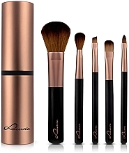 Zestaw pędzli do makijażu, 5 szt. - Luvia Cosmetics Cappuccino Travel Brush Set — Zdjęcie N2