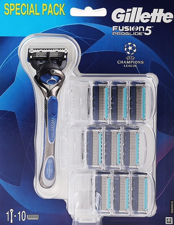 Maszynka do golenia z 10 wymiennymi wkładami - Gillette Fusion5 Proglide — Zdjęcie N1