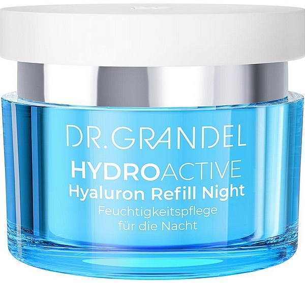 Nawilżający krem ​​na noc do skóry suchej - Dr. Grandel Hydro Active Hyaluron Refill Night  — Zdjęcie N1