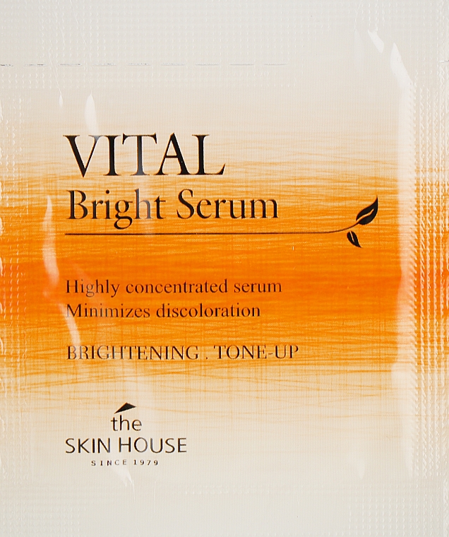 Witaminizowane serum dla wyrównania cery - The Skin House Vital Bright Serum (próbka)	 — Zdjęcie N1