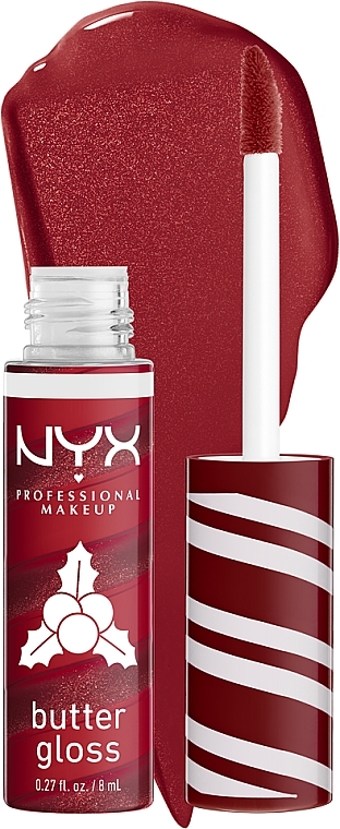 Nawilżający błyszczyk do ust - NYX Professional Makeup Home Alone Butter Gloss — Zdjęcie N3