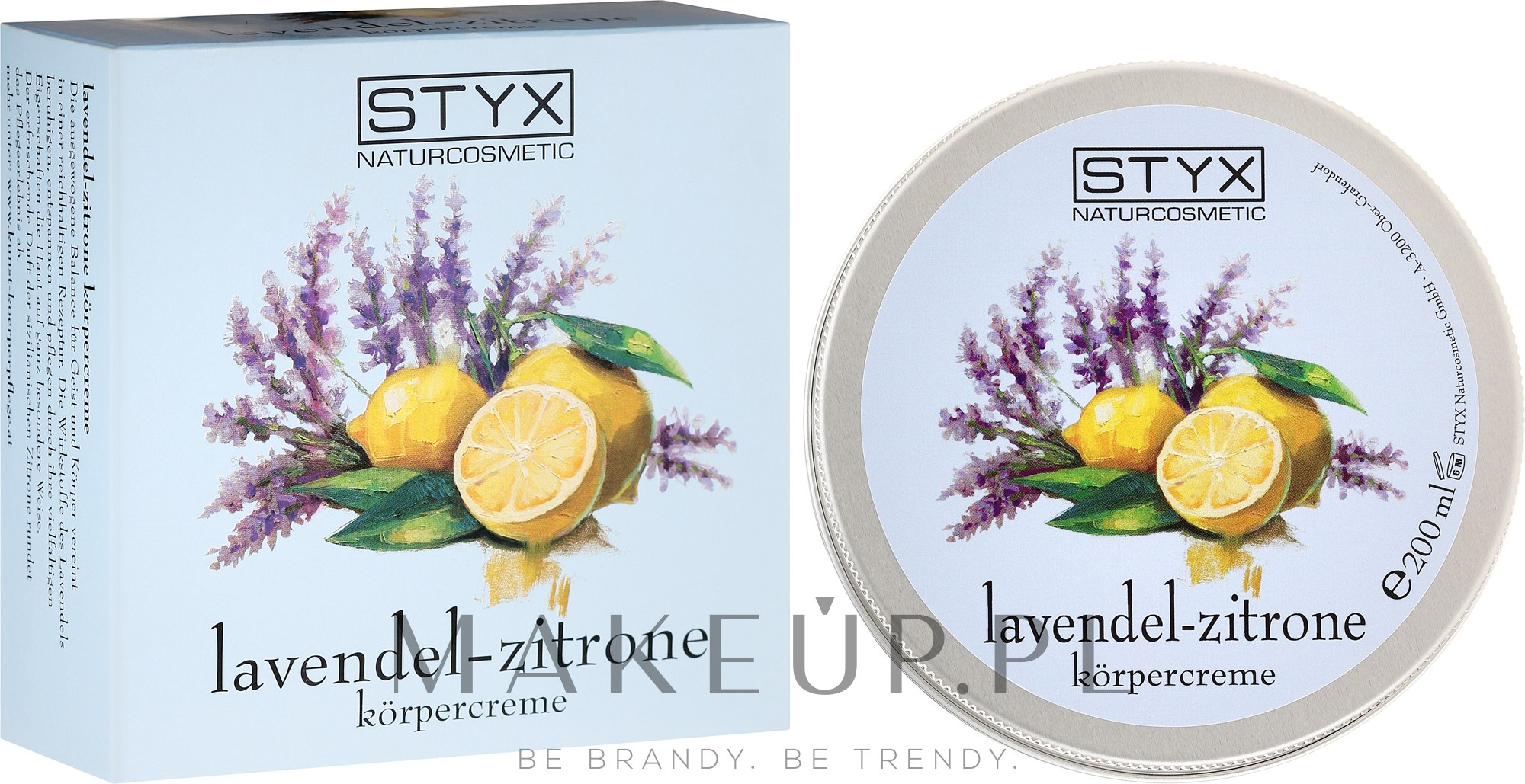 Krem do ciała Lawenda i cytryna - Styx Naturcosmetic Lavender Lemon Body Cream  — Zdjęcie 200 ml
