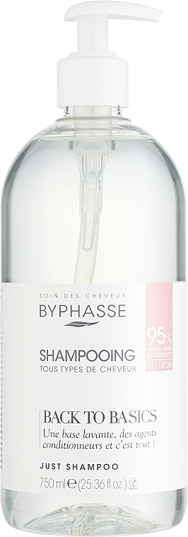 Szampon do codziennego stosowania - Byphasse Back to Basics Shampoo — Zdjęcie N1