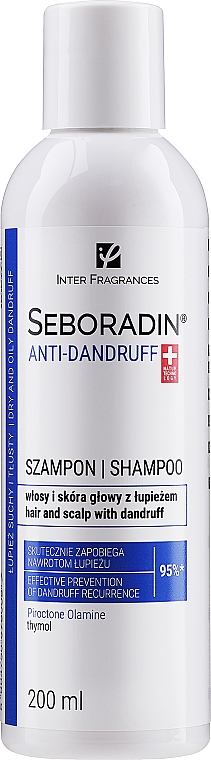 Orzeźwiający szampon przeciwłupieżowy - Seboradin Shampoo Anti-Dandruff 