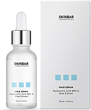 Kup Serum nawilżające do twarzy z kwasem hialuronowym 98% i wyciągiem z aloesu - SKINBAR Hyaluronic Acid 98% & Aloe Extract Face Serum