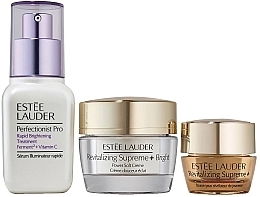 Kup Zestaw - Estee Lauder Ignite Your Radiance Skincare (serum/30ml + f/cr/30ml + eye/cr/5ml)