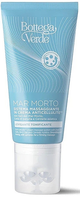 Krem antycellulitowy z minerałami z Morza Martwego - Bottega Verde Dead Sea Anti-Cellulite Cream Massage System  — Zdjęcie N1