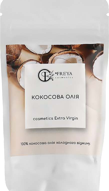 Olej kokosowy Extra Virgin, uzupełnienie - Freya Cosmetics — Zdjęcie N1