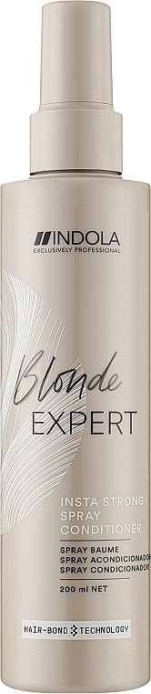 Odżywka w sprayu bez spłukiwania do włosów blond - Indola Blonde Expert Insta Strong Spray Conditioner — Zdjęcie N2