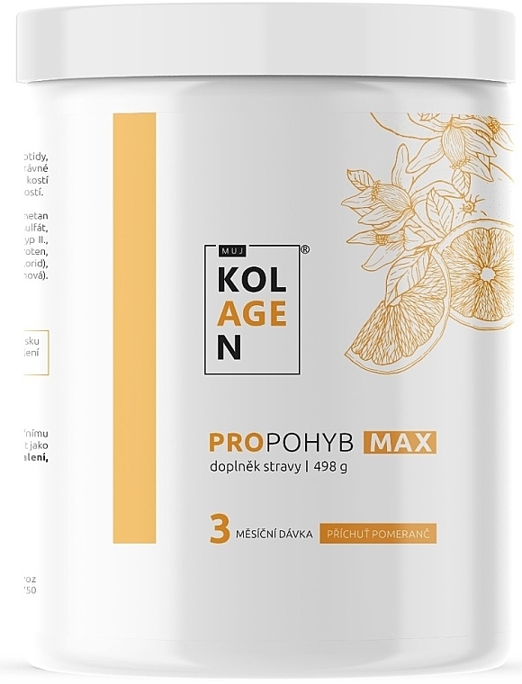 Suplement diety Propohyb Max, o smaku pomarańczowym - MujKolagen — Zdjęcie N1