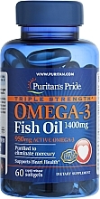 Omega-3, w kapsułkach żelowych - Puritan's Pride Triple Strength Omega-3 Fish Oil 1400mg — Zdjęcie N1