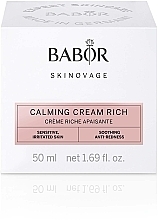 Kojący krem do skóry wrażliwej - Babor Skinovage Calming Cream Rich — Zdjęcie N3