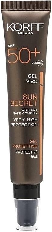 Żel ochronny do twarzy - Korff Sun Secret Protective Gel SPF 50+ — Zdjęcie N1