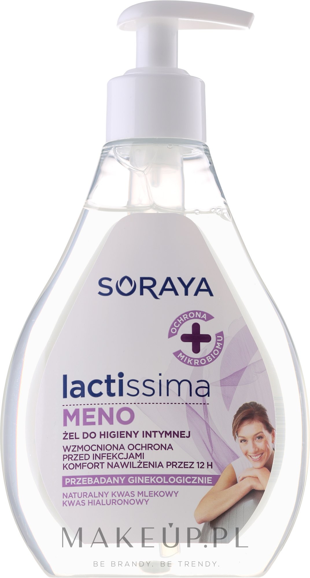 Emulsja do higieny intymnej Menopauza - Soraya Lactissima Meno — Zdjęcie 300 ml