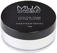 Transparenty puder sypki do twarzy - MUA Ultra-Fine Loose Setting Powder — Zdjęcie N1