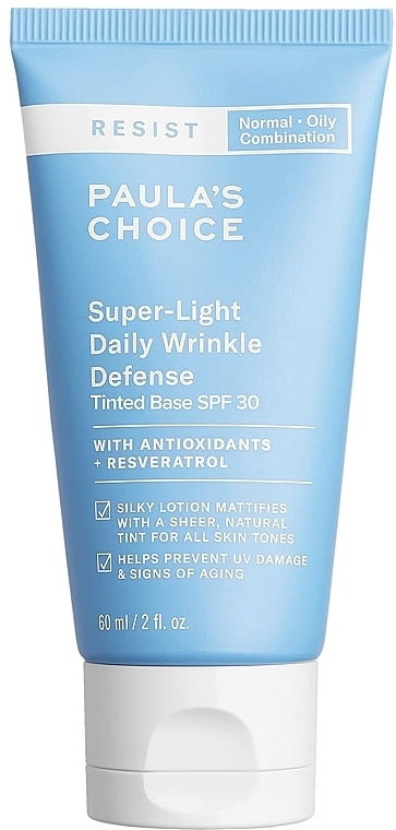Nawilżający balsam do twarzy - Paula's Choice Resist Super-Light Daily Wrinkle Defense SPF30 — Zdjęcie N1