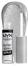 Nawilżający błyszczyk - NYX Professional Makeup Butter Gloss Metallic — Zdjęcie N1